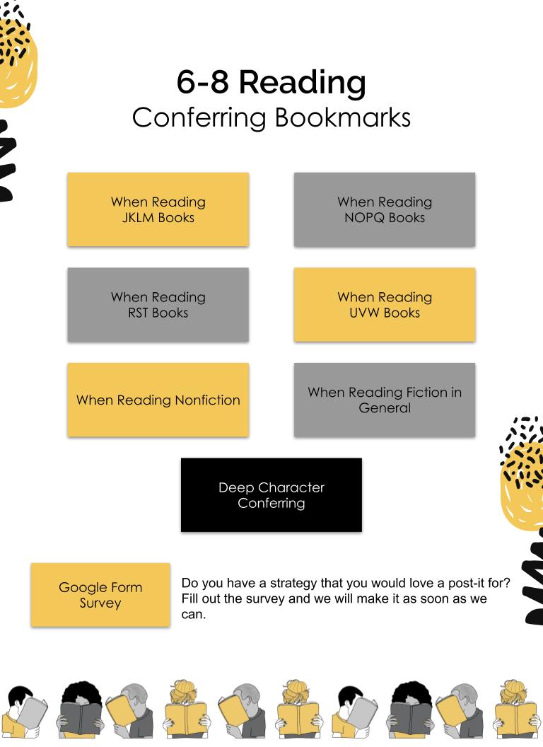 Conferring bookmarks image from slide deck.